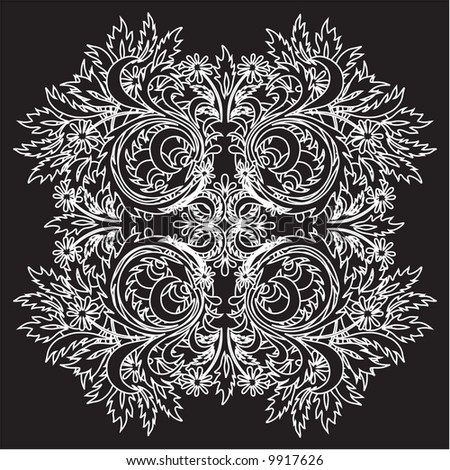 stock vector : vector lace lace tattoo. stock vector : vector lace