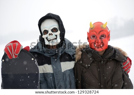 masquerade in wintertime