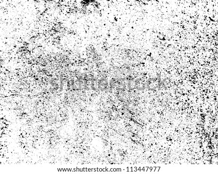 Grunge White And Black Wall Background. Vector Illustration