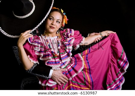 A mexican cultural dance from mexico