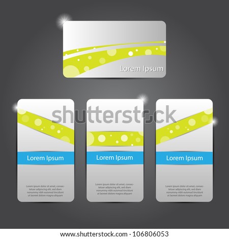 Letterhead  Logo Design on Abstract Colorful Bright Color Professional And Designer Business Card