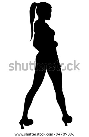Female Model Silhouette