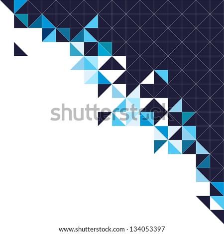 Abstract geometric background triangle and square black Abstract geometric background triangle and square black