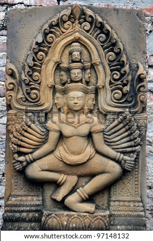 Hindu god.