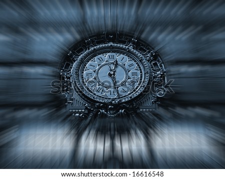 an image to illustrate that time passes by - tempus fugit