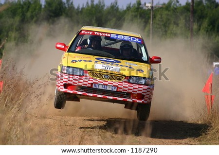 Toyota Rally Car