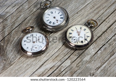 Antique pocket watches