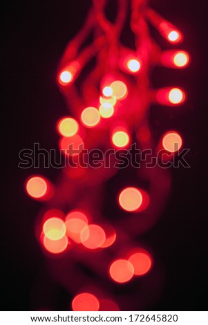 Magic sparkle, light dots on black background , bokeh effect. Use of blends,