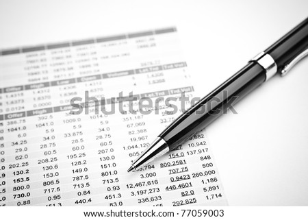data analyzing in stock market: on the quotes prints, and a pen