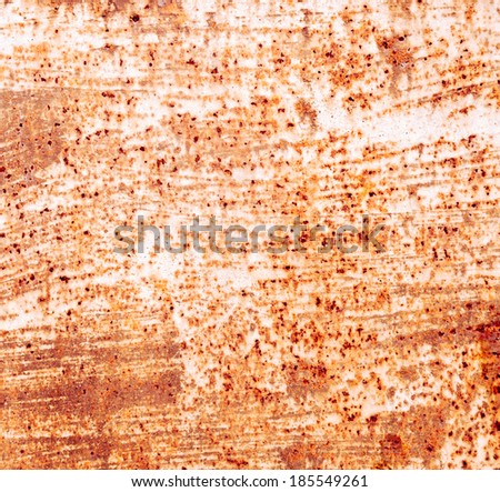 Corrosive rusty metallic surface, texture