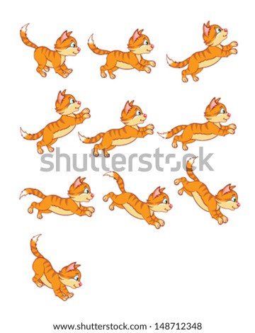 Cat Jumping Animation Set Cat Jumping Animation Set