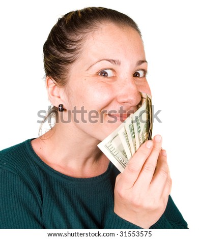 Lady With Cash