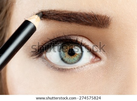Makeup eyebrow pencil
