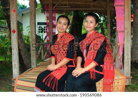 Girls in Phu Thai  Suite, Thailand