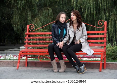 Girls In Park