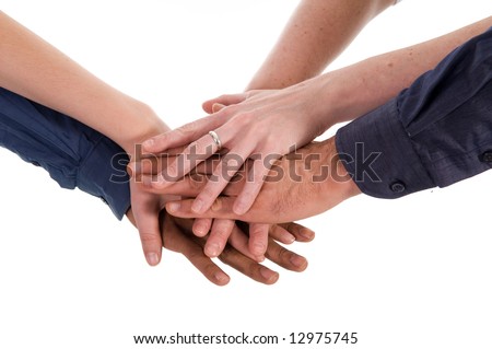 Holding Hands Background. people holding hands on a