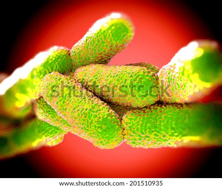 Legionella Pneumophila Bacteria artwork Legionella Pneumophila Bacteria artwork