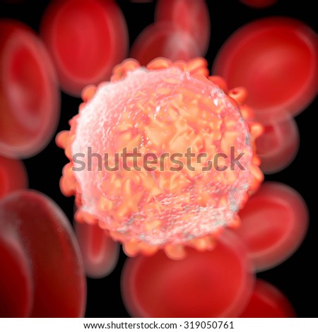 cancer cell in blood stream