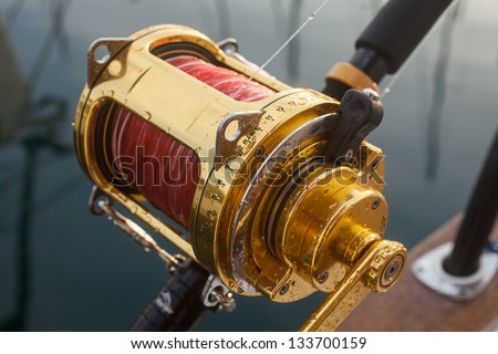 big game fishing, reels and rods fishing, reels and rods