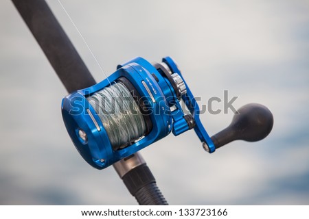 big game fishing, reels and rods