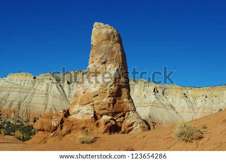 Kodachrome rock tower, Utah