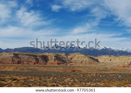 Utah Snowy Mountains