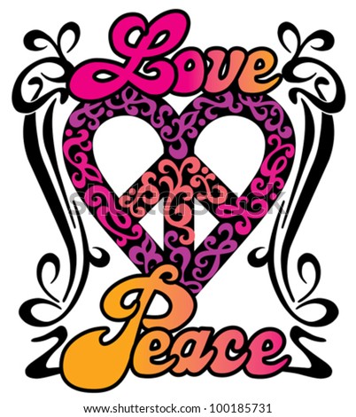 Love Peace Heart