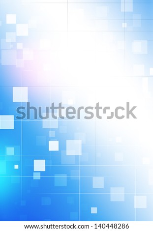 business background with abstract technology lines and dots