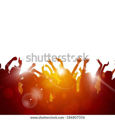 party music background for active sunny events
