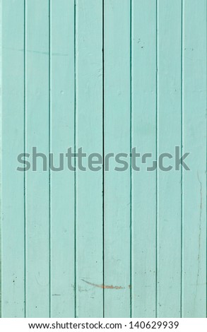 Light blue color hardwood door