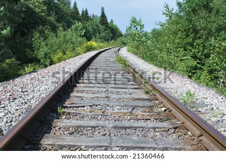 cast iron rails