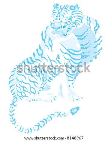 Japanese Tiger Drawing