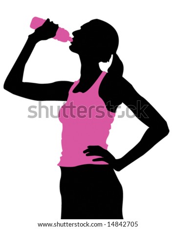http://image.shutterstock.com/display_pic_with_logo/95211/95211,1215943589,13/stock-vector-woman-drinking-water-14842705.jpg