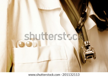 Portrait of a young doctor with stethoscope. More of this series on my portfolio !