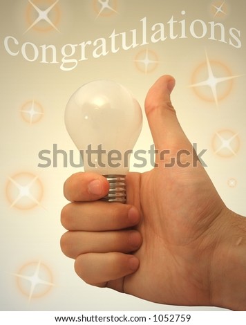 Bulb in Hand - Great IDEA !!