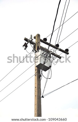 Power lines isolated - Power Transmission Lines