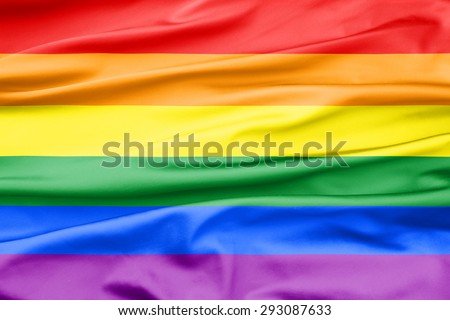 Soft Velvet Piece of Fabric with Folds in rainbow color to be used as background or overlay
