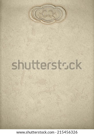 grunge vintage paper texture with pattern