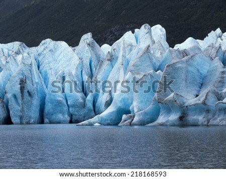 Ice Mountain - Alaska Glacier