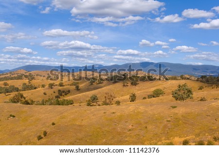 sunburnt country - landscape from australia