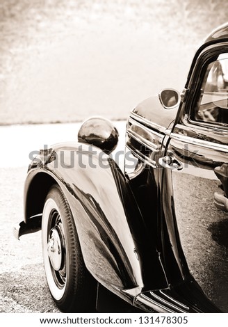 oldtimer in classic style