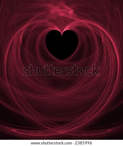 A valentine background in pink and black