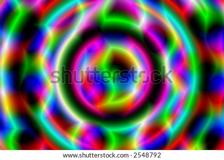 Neon Backgrounds on An Abstract Background With Neon Colors And Circle Shapes On Black