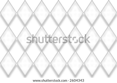 A white on white background of diamond shapes