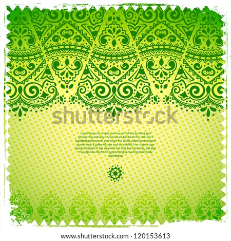 Green Lace ornament Green Lace ornament