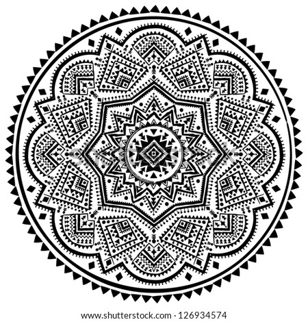 Ethnic ornament Ethnic ornament