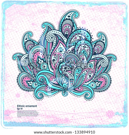 Beautiful paisley ornament Beautiful paisley ornament