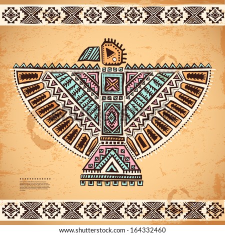 Tribal native American eagle Tribal native American eagle