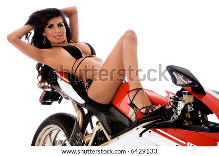 sexy biker chickclass=motorcycles