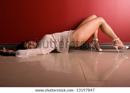 stock photo Sexy Latin woman